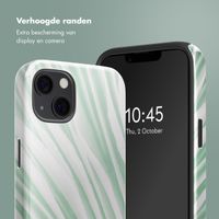 Selencia Vivid Backcover met MagSafe Apple iPhone 13 - Nature Grayed Jade