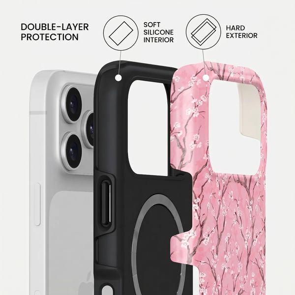 Burga Tough Back Cover with MagSafe Apple iPhone 17 Pro - Sakura
