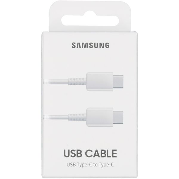 Samsung Originele USB-C naar USB-C kabel - 3A - 1 meter - Wit