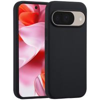 Accezz Liquid Silicone Backcover Google Pixel 10 / 10 Pro - Zwart