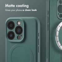 imoshion Colour Back Cover with MagSafe Apple iPhone 15 Pro - Dark Green