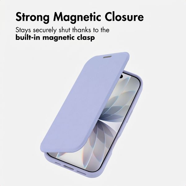 imoshion Transparent Bookcase with MagSafe Apple iPhone 17 - Lilac