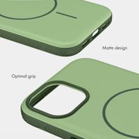 imoshion Colour Back Cover with Thin MagSafe Ring Apple iPhone 15 - Dark Green