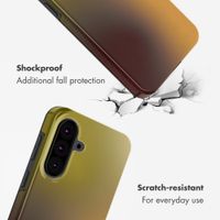 Selencia Vivid Back Cover Samsung Galaxy A37 (5G) - Gradient Olive Dust