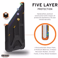 UAG Monarch Backcover Samsung Galaxy S21 Plus - Zwart