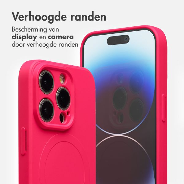 imoshion Color Backcover met MagSafe Apple iPhone 14 Pro - Neon Pink