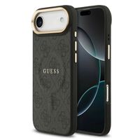Guess Classic 4G Logo Backcover met MagSafe Apple iPhone Air - Zwart