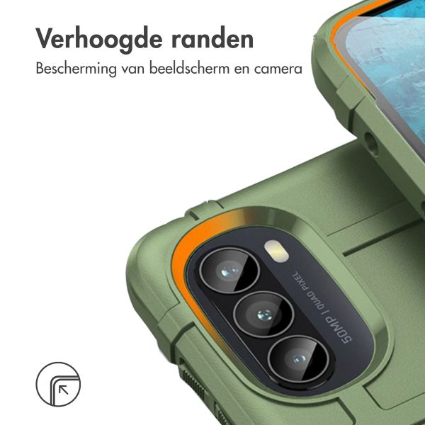 imoshion Rugged Shield Backcover Motorola Moto G52 / G82 - Groen