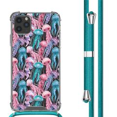 imoshion Design hoesje met koord iPhone 11 Pro - Jellyfish Watercolor