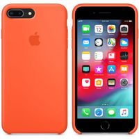 Apple Silicone Backcover Apple iPhone 8 Plus / 7 Plus - Spicy Orange