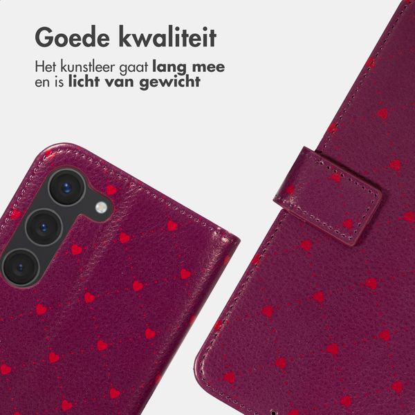 imoshion Design Bookcase Samsung Galaxy S23 - Crush Check Coral Dust