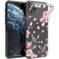 imoshion Design hoesje iPhone 11 Pro - Bloem - Roze