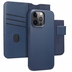 Accezz Leather Bookcase 2-in-1 met MagSafe Apple iPhone 15 Pro Max - Nightfall Blue