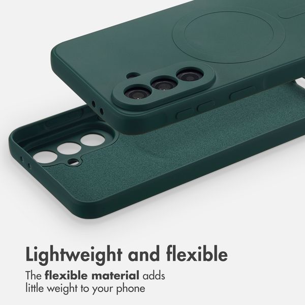 imoshion Colour Back Cover with MagSafe Samsung Galaxy A37 (5G) - Dark Green
