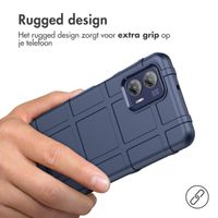 imoshion Rugged Shield Backcover Motorola Moto G73 - Donkerblauw