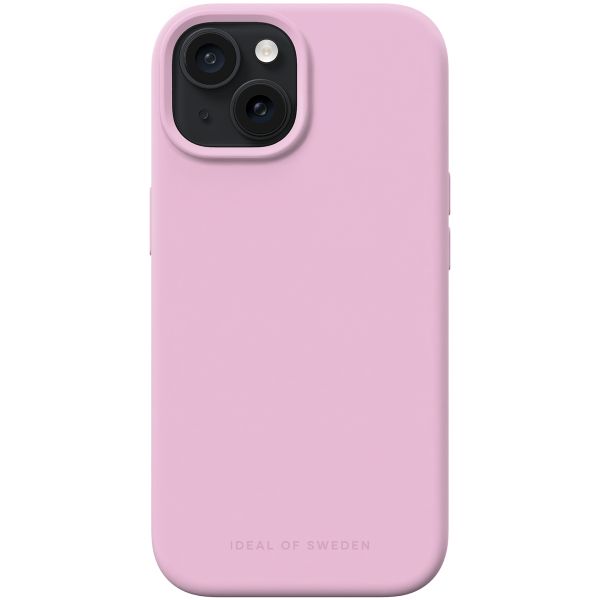 iDeal of Sweden Silicone Case iPhone 15 - Bubble Gum Pink