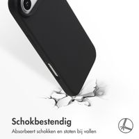 Accezz Liquid Silicone Backcover met MagSafe Apple iPhone Air - Zwart