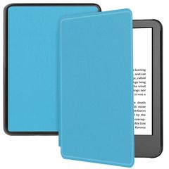 imoshion Slim Hard Case Bookcase Amazon Kindle (2024) / Amazon Kindle (2022) 11th gen - Lichtblauw