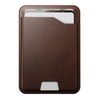 Nomad Leather Mag Wallet met Apple Find My Tracking - Brown