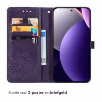 imoshion Mandala Bookcase Xiaomi Redmi Note 15 Pro (5G) - Paars