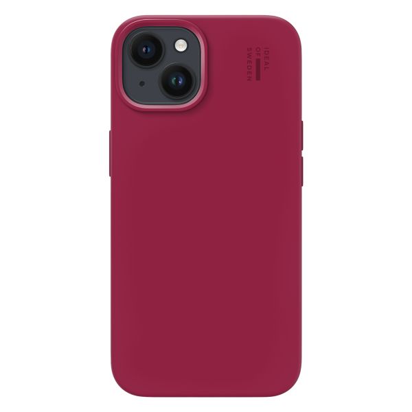 iDeal of Sweden Silicone Case iPhone 13 / 14 / 15 / SE 4 - Cranberry