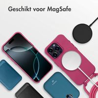 imoshion Color Backcover met afneembaar koord met MagSafe Apple iPhone 16 Pro Max - Raspberry