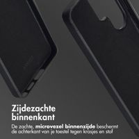 Accezz MagSafe Leather Backcover Samsung Galaxy S26 Ultra - Onyx Black