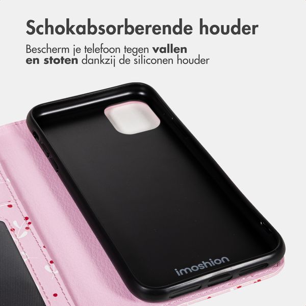 imoshion Design Bookcase Apple iPhone 12 (Pro) - Blush Berries