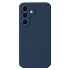 Accezz Liquid Silicone Backcover met MagSafe Samsung Galaxy S26 FE - Donkerblauw