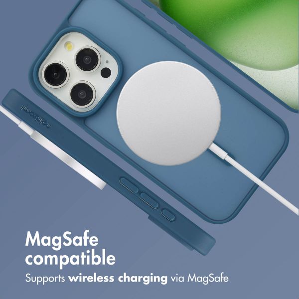 imoshion Colour Guard Back Cover with MagSafe Apple iPhone 15 Pro - Dark Blue