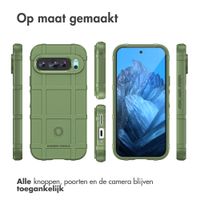 imoshion Rugged Shield Backcover Google Pixel 9 / 9 Pro - Donkergroen