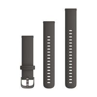 Garmin Siliconen bandje  - Garmin 18 mm aansluiting - Graphite