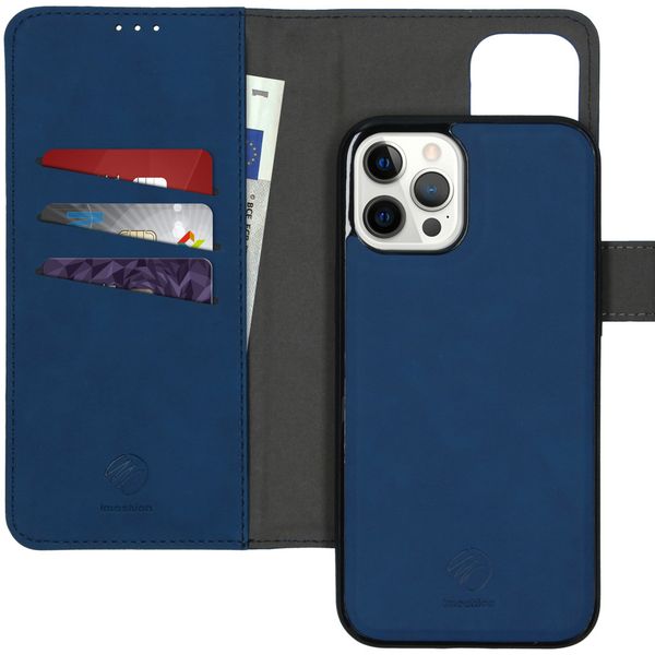 imoshion Uitneembare 2-in-1 Luxe Bookcase iPhone 12 Pro Max - Blauw