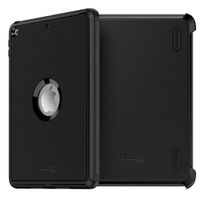 OtterBox Defender Rugged Backcover Apple iPad 9 (2021) 10.2 inch / iPad 8 (2020) 10.2 inch / iPad 7 (2019) 10.2 inch - Zwart
