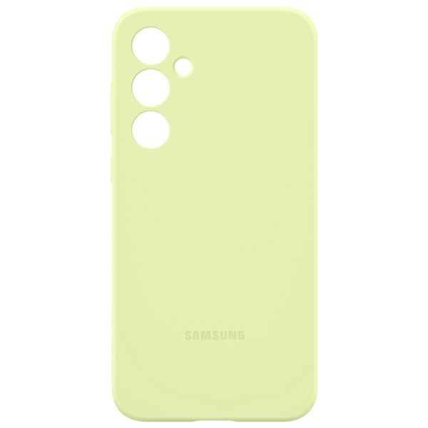 Samsung Originele Silicone Backcover Samsung Galaxy A35 - Lime