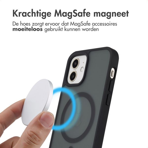 imoshion Color Guard Backcover met MagSafe iPhone 12 (Pro) - Zwart