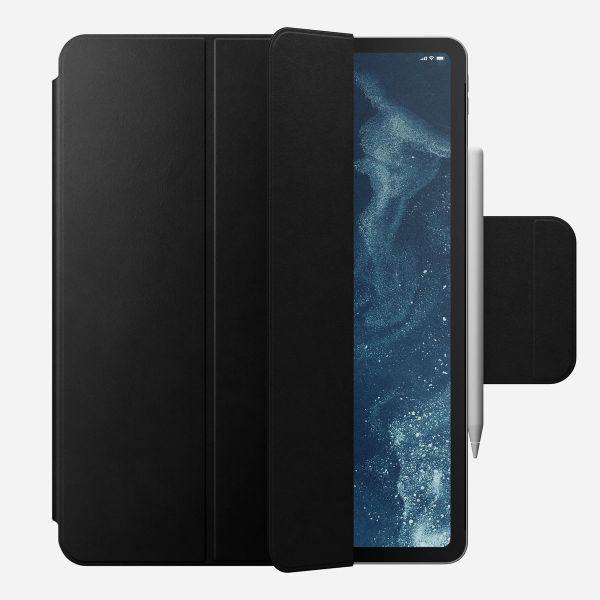Nomad Leather Folio case Apple iPad Air 13 inch (2025) M3 / (2024) M2 / iPad Pro 12.9 (2018/2020/2021/2022) - Zwart