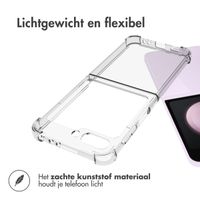 imoshion Shockproof Case Samsung Galaxy Z Flip 7 FE - Transparant