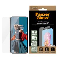 PanzerGlass All-in-One Ultra-Wide Fit Anti-Bacterial Screenprotector Samsung Galaxy S25