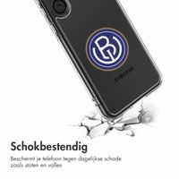 Clear Backcover Samsung Galaxy A55 - ASV Blauw-Wit