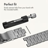 imoshion Steel strap Apple Watch | 44/45/46/49 mm - Silver