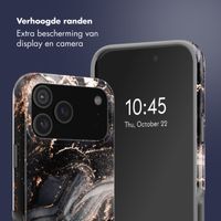 Selencia Vivid Backcover met MagSafe Apple iPhone 17 Pro - Chic Marble Black