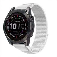 imoshion QuickFit® Nylon bandje  - Garmin 20 mm aansluiting - Maat L/XL - Wit