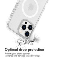 imoshion Sparkle Backcover met MagSafe Apple iPhone 16 Pro - Glitter Transparant