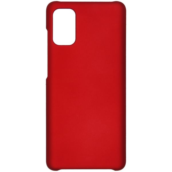 Effen Backcover Samsung Galaxy A41 - Rood