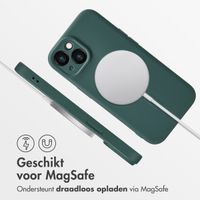 imoshion Color Backcover met MagSafe iPhone 15 - Donkergroen