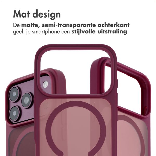 imoshion Color Guard Backcover met MagSafe Apple iPhone 18 Pro Max / 17 Pro Max - Paars