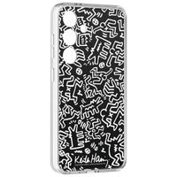 Samsung Originele Keith Haring Mono Plate Galaxy S24 - Black