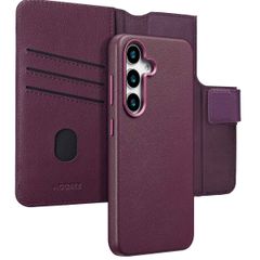 Accezz Leather Bookcase 2-in-1 met MagSafe Samsung Galaxy S25 - Heath Purple