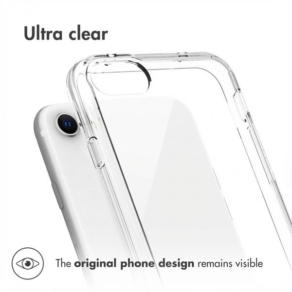 Accezz Xtreme Impact Backcover Apple iPhone SE (2022 / 2020) / 8 / 7 / 6(s) - Transparant